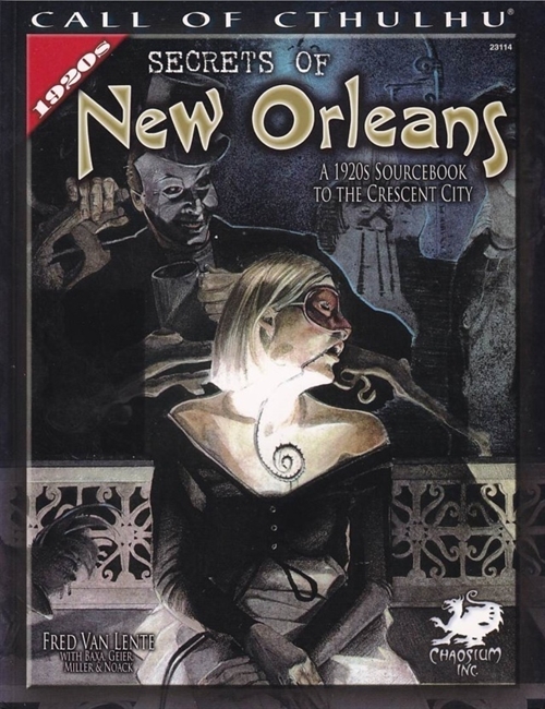 Call Of Cthulhu - 6th edition - Secrets of New Orleans (B-Grade) (Genbrug)